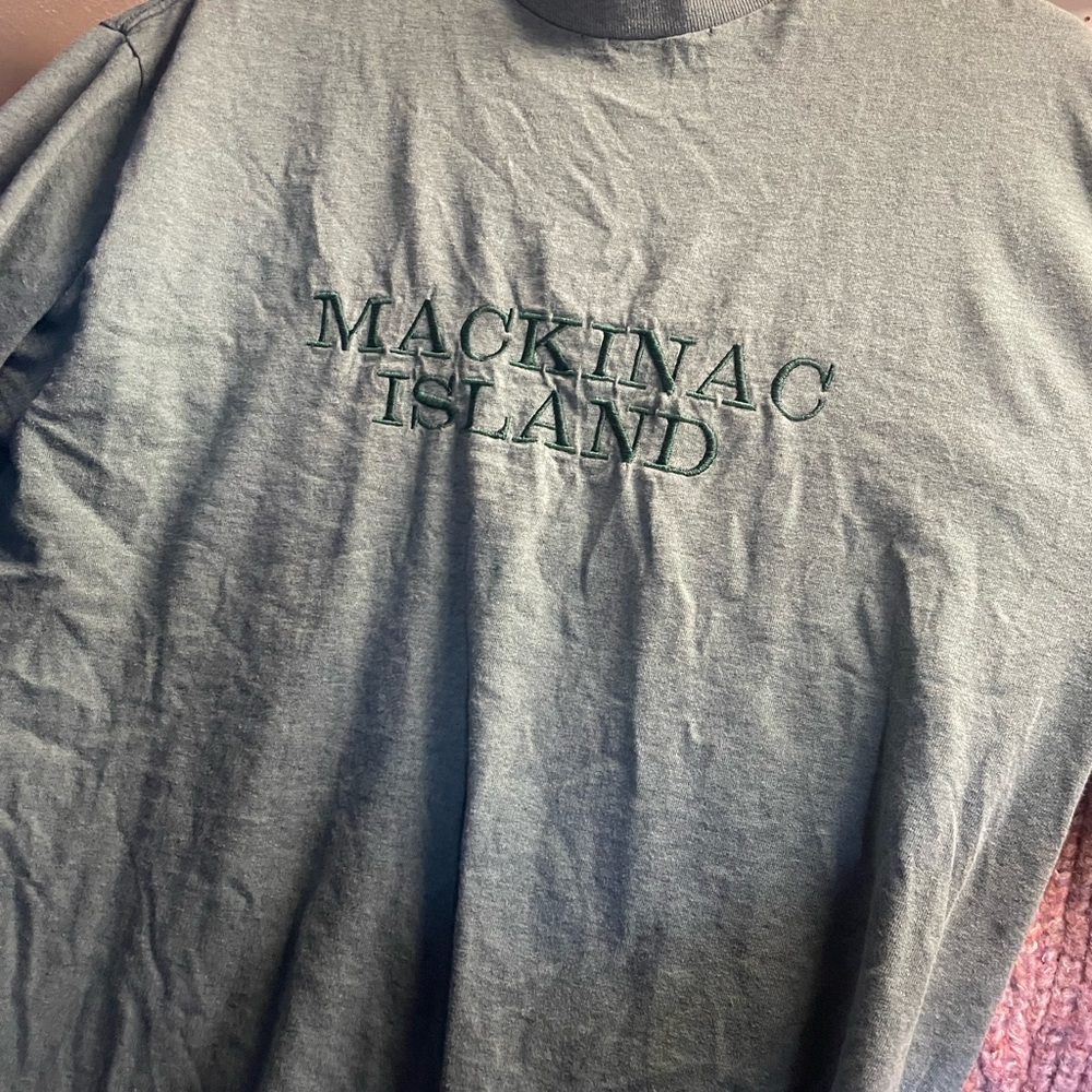 Old school Mackinac Island t-shirt , Large